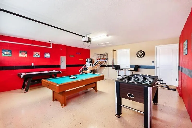 New Bethel Orlando Villa With Pvt Pool Jacuzzi, Game Room And Close To Disney Davenport Holiday home
