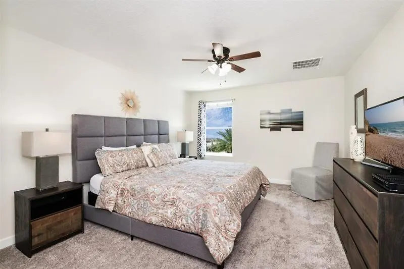 Holiday home New Bethel Orlando Villa With Pvt Pool Jacuzzi, Game Room And Close To Disney Davenport